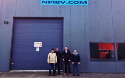 Visita às instalações da NPI, na Holanda